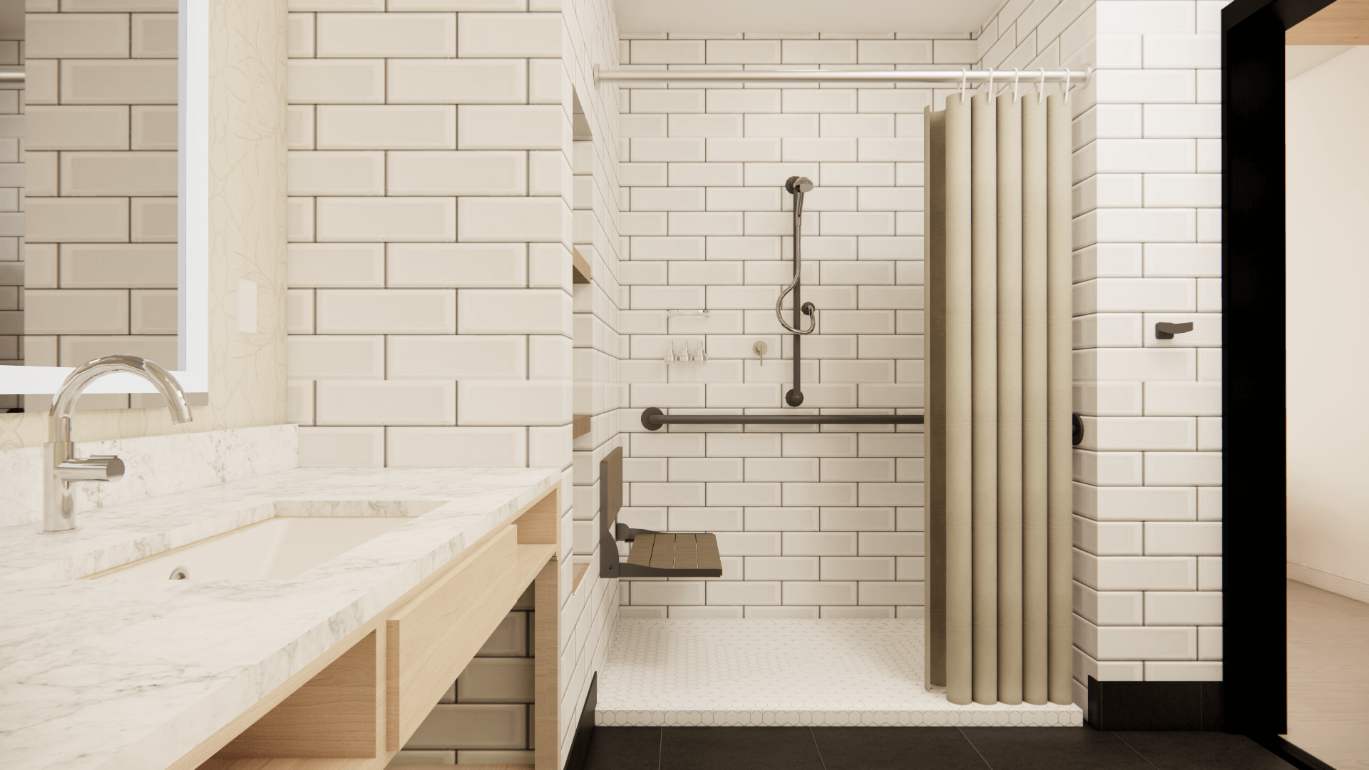 Double Queen Room Bathroom