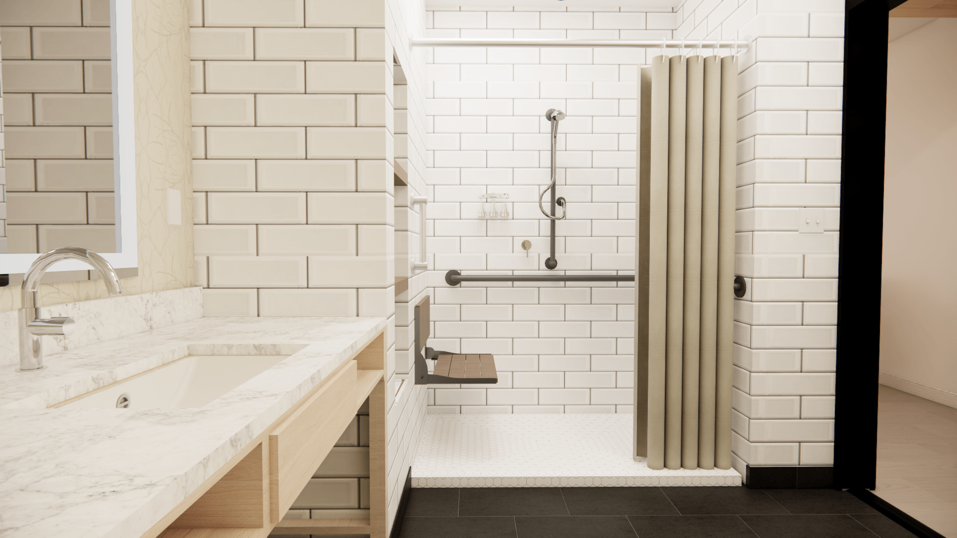 King Room Bathroom