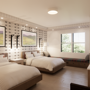 ADA Double Queen Room Bedroom